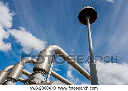 Pipes at Nesjavellir Geothermal Power Plant, Iceland. View Large Photo Image Stock Image - Pipes at Nesjavellir Geothermal Power Plant, Iceland.. Fotosearch