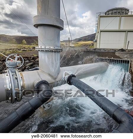 Pipes at Nesjavellir Geothermal Power Plant, Iceland. View Large Photo Image Stock Image - Pipes at Nesjavellir Geothermal Power Plant, Iceland.. Fotosearch