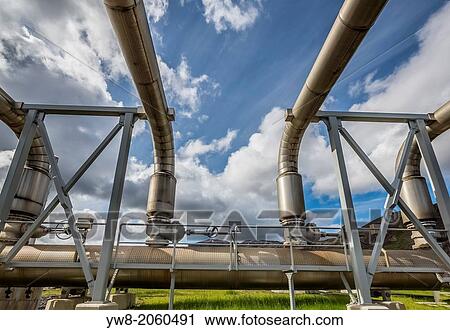 Pipes at Nesjavellir Geothermal Power Plant, Iceland. View Large Photo Image Stock Image - Pipes at Nesjavellir Geothermal Power Plant, Iceland.. Fotosearch