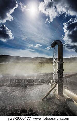 Pipes at Nesjavellir Geothermal Power Plant, Iceland. View Large Photo Image Stock Photo - Pipes at Nesjavellir Geothermal Power Plant, Iceland.. Fotosearch