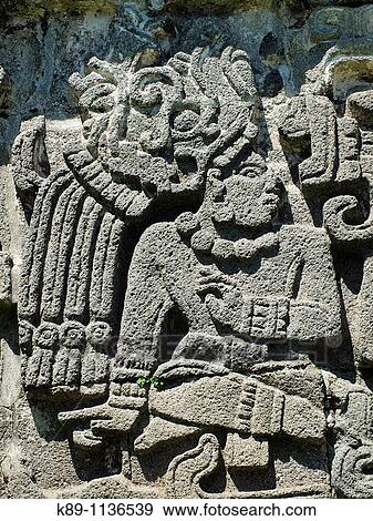 Stock Photo - PirBmide de Quetzalcoatl. Xochicalco archaelogical site. Mexico. Fotosearch