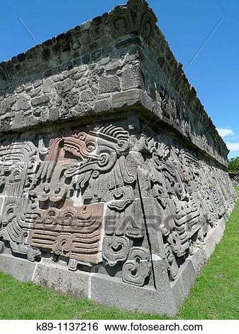 PirBmide de Quetzalcoatl. Xochicalco archaelogical site. Mexico View Large Photo Image Stock Photograph - PirBmide de Quetzalcoatl. Xochicalco archaelogical site. Mexico. Fotosearch
