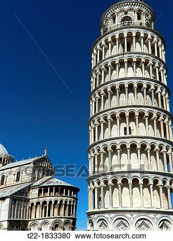 Pisa Italy Leaning Tower of Pisa in the Square of Miracles in Pisa View Large Photo Image Stock Image - Pisa Italy Leaning Tower of Pisa in the Square of Miracles in Pisa. Fotosearch