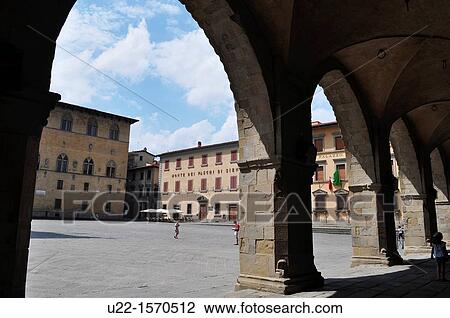 Pistoia (Italy): Piazza del Duomo, seen from the Palazzo del Comune (City Hall) View Large Photo Image Stock Image - Pistoia (Italy): Piazza del Duomo, seen from the Palazzo del Comune (City Hall). Fotosearch