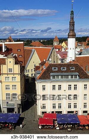 place de l? hotel de ville, Tallinn, Estonie, pays balte, europe du nord View Large Photo Image Stock Image - place de l? hotel de ville, Tallinn, Estonie, pays balte, europe du nord. Fotosearch