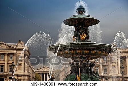 Stock Image - Place de la Concorde, paris. Fotosearch