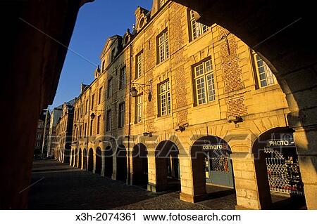 Place Ducale, Charleville-Mezieres, Ardennes departement, Champagne-Ardenne region, Northern France, Europe. View Large Photo Image Stock Image - Place Ducale, Charleville-Mezieres, Ardennes departement, Champagne-Ardenne region, Northern France, Europe.. Fotosearch