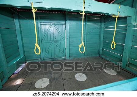 Picture - Place for execution of prisoners, cellular jail, Port Blair, Andaman Island, India, Asia,.. Fotosearch
