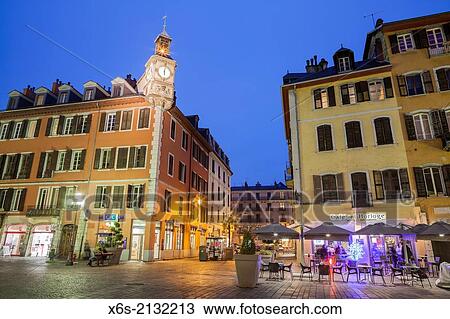 Place Saint-L? ger, Chambery, Rh? ne-Alpes, France. View Large Photo Image Stock Image - Place Saint-L? ger, Chambery, Rh? ne-Alpes, France.. Fotosearch