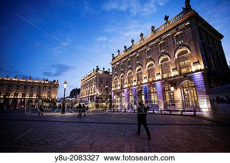 Stock Photo - Place Stanislas in Nancy.. Fotosearch