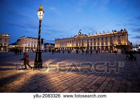 Stock Photograph - Place Stanislas in Nancy.. Fotosearch