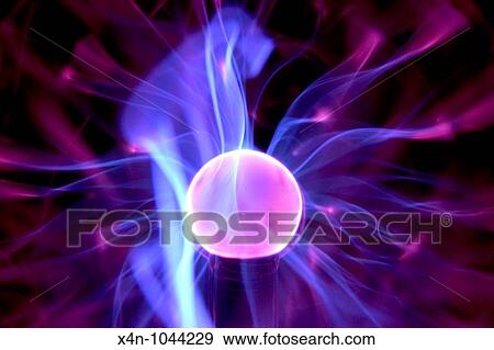 Plasma ball View Large Photo Image Stock Photo - Plasma ball. Fotosearch