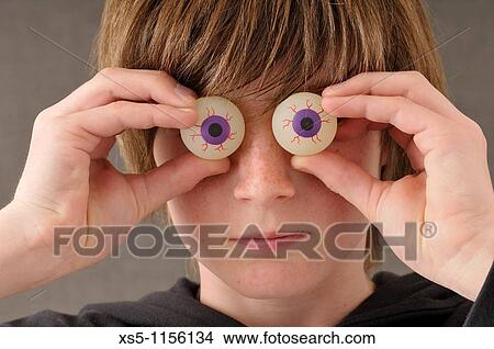 Picture - Plastic eyes. Fotosearch