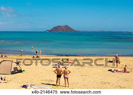 Playa Corralejo Viejo beach, Corralejo, Fuerteventura, Canary Islands, Spain, Europe. View Large Photo Image Stock Photography - Playa Corralejo Viejo beach, Corralejo, Fuerteventura, Canary Islands, Spain, Europe.. Fotosearch