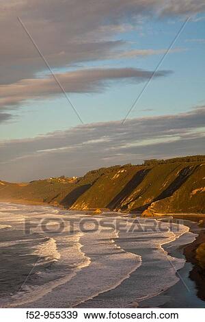 Playa de los Quebrantos from the Mirador del Esp? ritu Santo. San Esteban de Pravia. Asturias. Spain. View Large Photo Image Stock Photo - Playa de los Quebrantos from the Mirador del Esp? ritu Santo. San Esteban de Pravia. Asturias. Spain.. Fotosearch