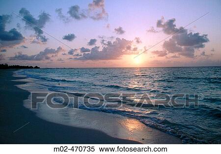 Stock Photography - Playa del Carmen, Caribbean. Quintana Roo, Mexico. Fotosearch