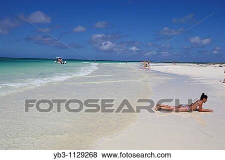 Playa Pilar Beach, Cayo Guillermo, Cuba View Large Photo Image Stock Photo - Playa Pilar Beach, Cayo Guillermo, Cuba. Fotosearch