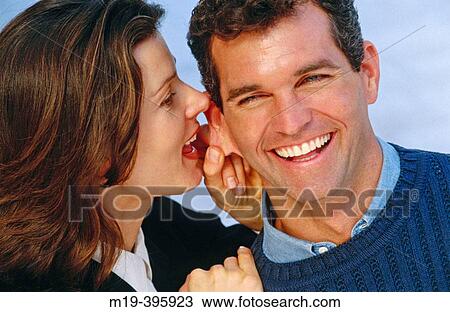 Stock Image - playful couple. Fotosearch