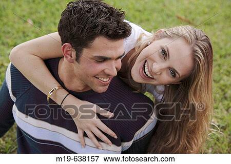 Stock Photo - Playful Couple. Fotosearch