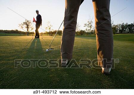 Playing golf. Roche-Posay. Vienne (86). France View Large Photo Image Stock Image - Playing golf. Roche-Posay. Vienne (86). France. Fotosearch