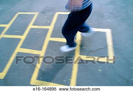Playing hopscotch View Large Photo Image Stock Photography - Playing hopscotch. Fotosearch