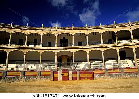 Plaza de toros of Ronda, Province of Malaga, Andalusia, Spain, Europe View Large Photo Image Stock Image - Plaza de toros of Ronda, Province of Malaga, Andalusia, Spain, Europe. Fotosearch