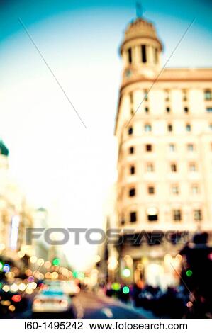 Plaza del Callao Madrid Spain View Large Photo Image Stock Image - Plaza del Callao Madrid Spain. Fotosearch
