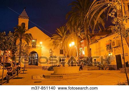 Plaza del Santo Cristo in old town, Marbella. Malaga province, Andalusia, Spain View Large Photo Image Stock Image - Plaza del Santo Cristo in old town, Marbella. Malaga province, Andalusia, Spain. Fotosearch