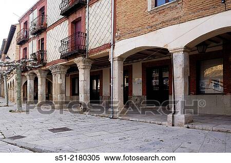 Plaza Mayor, Castrojeriz, Burgos province, Castilla-Leon, Spain View Large Photo Image Stock Photography - Plaza Mayor, Castrojeriz, Burgos province, Castilla-Leon, Spain. Fotosearch