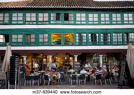 Plaza Mayor (Main Square), Almagro. Ciudad Real province, Castilla-La Mancha, Spain View Large Photo Image Stock Image - Plaza Mayor (Main Square), Almagro. Ciudad Real province, Castilla-La Mancha, Spain. Fotosearch