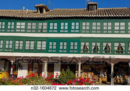 Plaza mayor (Main Square), Almagro, Ciudad Real province, Route of Don Quixote, Castilla-La Mancha, Spain, Europe View Large Photo Image Stock Image - Plaza mayor (Main Square), Almagro, Ciudad Real province, Route of Don Quixote, Castilla-La Mancha, Spain, Europe. Fotosearch