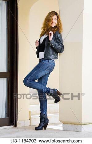 Pleasantly surprised young woman View Large Photo Image Stock Image - Pleasantly surprised young woman. Fotosearch
