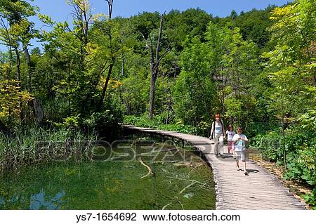 Plitvice lakes National Park, Croatia, Europe View Large Photo Image Stock Image - Plitvice lakes National Park, Croatia, Europe. Fotosearch