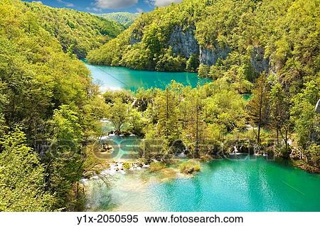 Plitvince Lakes, Croatia. View Large Photo Image Stock Photography - Plitvince Lakes, Croatia.. Fotosearch
