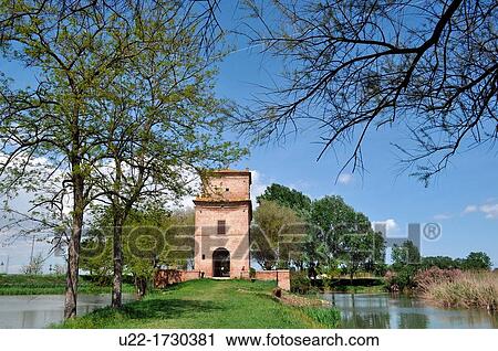 Po River Delta, Italy: Torre Abate View Large Photo Image Stock Image - Po River Delta, Italy: Torre Abate. Fotosearch