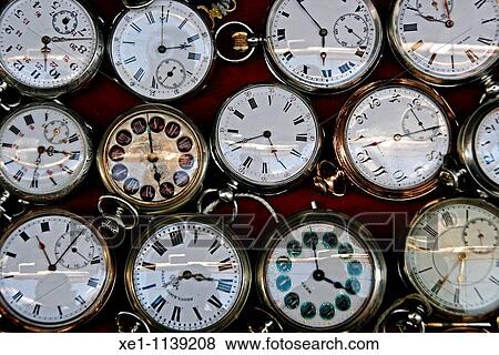 Stock Photo - Pocket watches.. Fotosearch