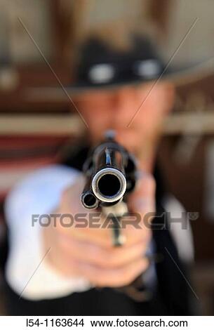 Pointed Gun Tombstone Arizona View Large Photo Image Picture - Pointed Gun Tombstone Arizona. Fotosearch