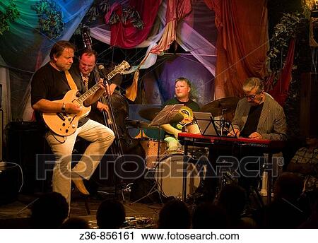 Stock Image - Poland Krakow Jazz. Fotosearch