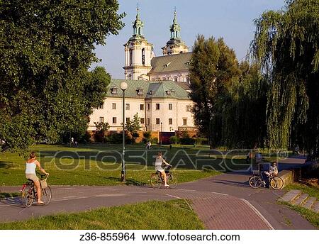 Picture - Poland Krakow On the Rock monastery. Fotosearch