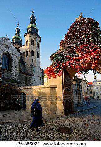 Poland, Krakow, St Andrew's church View Large Photo Image Stock Image - Poland, Krakow, St Andrew's church. Fotosearch
