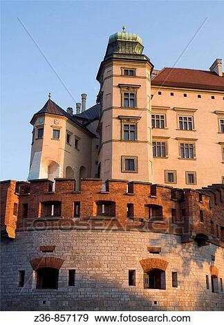 Poland, Krakow, Wawel, Hen's Claw Wing, View Large Photo Image Stock Photo - Poland, Krakow, Wawel, Hen's Claw Wing,. Fotosearch