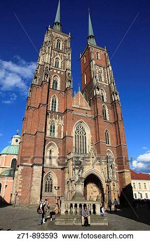 Poland, Wroclaw, Cathedral of St John the Baptist View Large Photo Image Stock Image - Poland, Wroclaw, Cathedral of St John the Baptist. Fotosearch