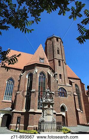 Stock Photo - Poland, Wroclaw, Church of St Matthew. Fotosearch