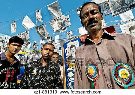 Stock Photo - Political campaign, Jessore, Bangladesh. Fotosearch