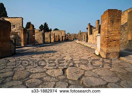 Pompeya ruins Italy View Large Photo Image Picture - Pompeya ruins Italy. Fotosearch