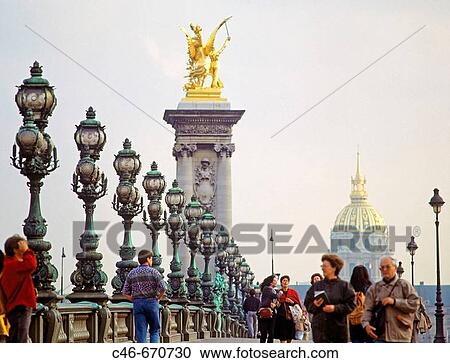 Pont Alexandre III and H? tel des Invalides. Paris. France View Large Photo Image Stock Image - Pont Alexandre III and H? tel des Invalides. Paris. France. Fotosearch