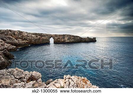 Pont d? en Gil a cala? n Blanes, Ciutadella de Menorca, Menorca, Illes Balears View Large Photo Image Stock Photography - Pont d? en Gil a cala? n Blanes, Ciutadella de Menorca, Menorca, Illes Balears. Fotosearch