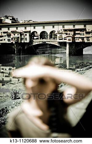 Ponte Vecchio bridge, Florence, Tuscany, Italy View Large Photo Image Stock Photo - Ponte Vecchio bridge, Florence, Tuscany, Italy. Fotosearch