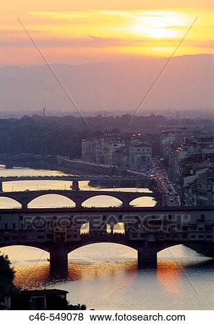 Ponte Vecchio bridge on river Arno, Florence. Tuscany, Italy View Large Photo Image Stock Photo - Ponte Vecchio bridge on river Arno, Florence. Tuscany, Italy. Fotosearch