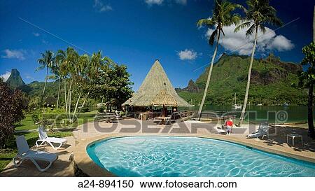 Pool at Bali Hai Club, Cook's Bay, Moorea, Society Islands, French Polynesia (May, 2009) View Large Photo Image Stock Image - Pool at Bali Hai Club, Cook's Bay, Moorea, Society Islands, French Polynesia (May, 2009). Fotosearch